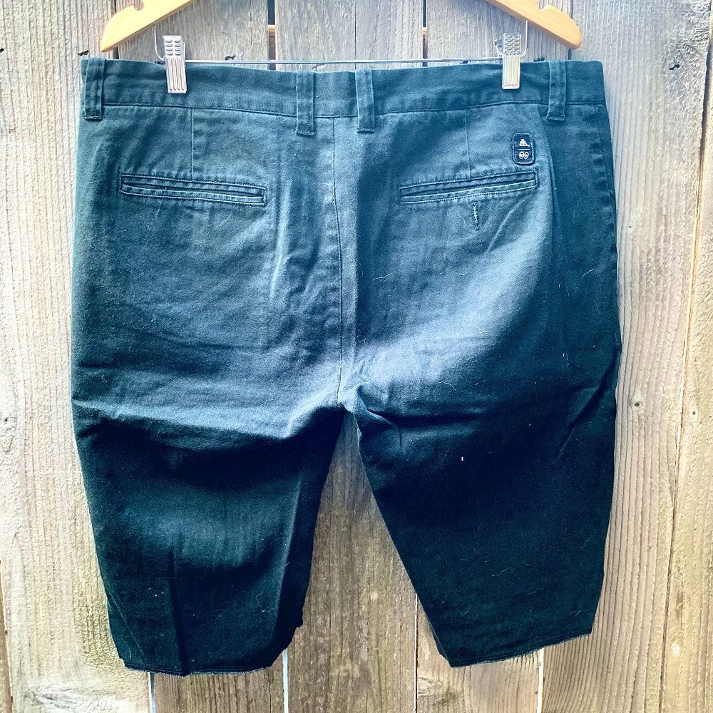 BLACK MATIX SKINNY LEG CHINOS SIZE 36 - Picture 2 of 4